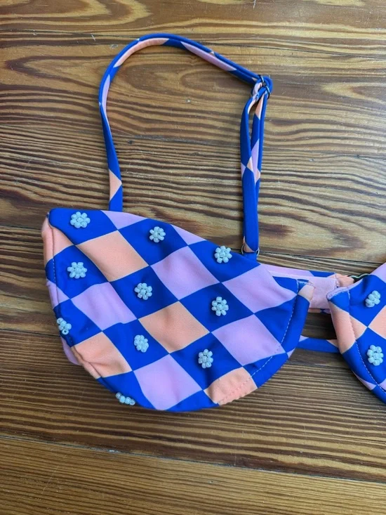 Maaji Like a Diamond Amatista Underwire Top Medium NWT - Picture 5 of 6